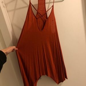 Adobe color tank top tunic